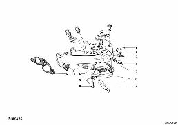 INTAKE MANIFOLD diagram for BMW 1500-2000CS 1800