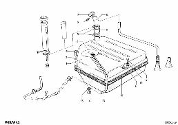 FUEL PUMP/FUEL FILTER diagram for BMW 1500-2000CS 1800