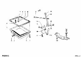 ZF 3HP12 HOUSING PARTS/OIL PAN diagram for BMW 1500-2000CS 1800