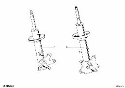 SPRING STRUT, FRONT diagram for BMW 1500-2000CS 1800