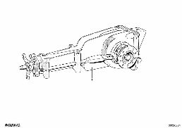 REAR-AXLE-DRIVE diagram for BMW 1500-2000CS 1500