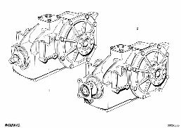 REAR-AXLE-DRIVE diagram for BMW 1500-2000CS 1800