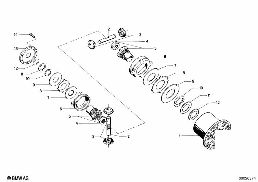DIFFERENTIAL-LIMITED SLIP DIFF.UNIT diagram for BMW 1500-2000CS 1800