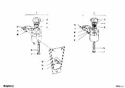 EXPANSION TANK diagram for BMW 1500-2000CS 1800