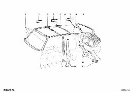 BODY-SIDE FRAME-SIDE MEMBER/COLUMNS diagram for BMW 1500-2000CS 1800