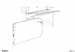 FRONT DOOR-HINGE/DOOR BRAKE diagram for BMW 1500-2000CS 1800