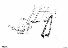 GLAZING diagram for BMW 1500-2000CS 1800
