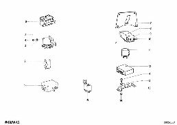 RELAY diagram for BMW 1500-2000CS 1800