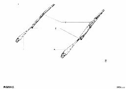 WINDSHIELD CLEANING diagram for BMW 1500-2000CS 1800