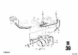 RADIATOR diagram for BMW 2500-3.3Li 3.3Li