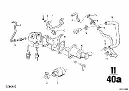 RADIATOR diagram for BMW 2500-3.3Li 3.3Li