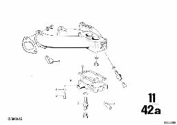 INTAKE MANIFOLD diagram for BMW 2500-3.3Li 3.3L