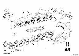 INT.MANIF.SYST.-AIR ACCUMULATOR diagram for BMW 2500-3.3Li 3.3Li