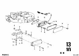 CARBURETOR-CHOKE BODY diagram for BMW 2500-3.3Li 3.3L