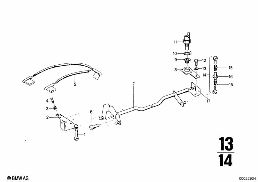 LEVER-SHAFT ASSY diagram for BMW 2500-3.3Li 3.3L