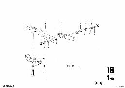 EXHAUST SYSTEM diagram for BMW 2500-3.3Li 3.3Li