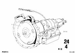 AUTOMATIC TRANSMISSION diagram for BMW 2500-3.3Li 3.3Li