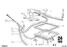 BW 65 OIL PAN/OIL FILL-IN TUBE diagram for BMW 2500-3.3Li 3.3L