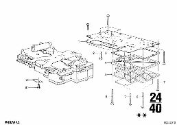 ZF 3HP22 CONTROL UNIT diagram for BMW 2500-3.3Li 3.3Li