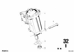 STEERING GEAR diagram for BMW 2500-3.3Li 3.0Si