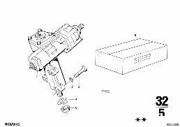 HYDRO STEERING-INSTALLATION KIT diagram for BMW 2500-3.3Li 3.0Si