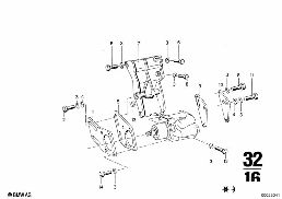 HYDRO STEERING BOX diagram for BMW 2500-3.3Li 3.0Si