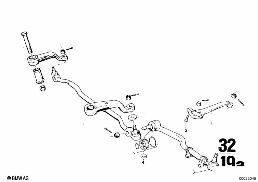 STEERING LINKAGE/TIE RODS diagram for BMW 2500-3.3Li 3.0Si