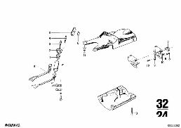 STEERING COLUMN diagram for BMW 2500-3.3Li 3.0Si