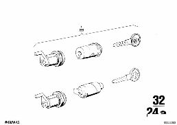 STEERING COLUMN diagram for BMW 2500-3.3Li 3.0Si