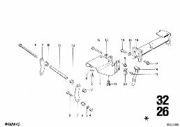 STEERING COLUMN diagram for BMW 2500-3.3Li 3.0Si