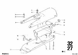 STEERING COLUMN diagram for BMW 2500-3.3Li 3.0Si