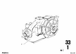 REAR-AXLE-DRIVE diagram for BMW 2500-3.3Li 3.0Si