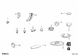 SEALING CAP/PLUG diagram for BMW 2500-3.3Li 3.3L