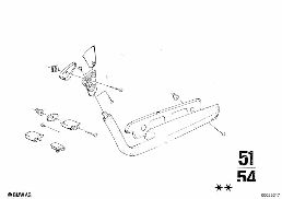 ARMREST, FRONT diagram for BMW 2500-3.3Li 3.3Li
