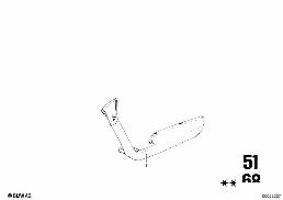 ARMREST, REAR diagram for BMW 2500-3.3Li 3.0Si