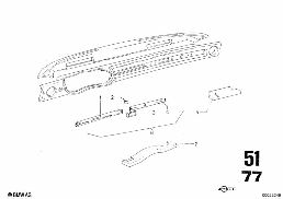 TRIM PANEL diagram for BMW 2500-3.3Li 3.3Li