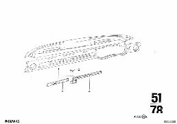 TRIM PANEL diagram for BMW 2500-3.3Li 3.3Li