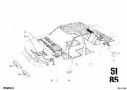UNDERRIDE PORTECTION, FRONT diagram for BMW 2500-3.3Li 3.3Li