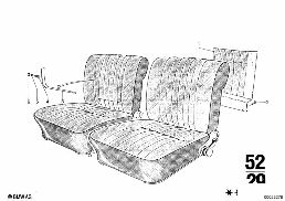 REAR PANEL diagram for BMW 2500-3.3Li 3.0Si