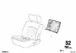 REAR PANEL diagram for BMW 2500-3.3Li 3.3L