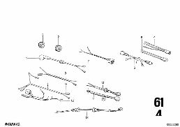 CABLE HARNESS diagram for BMW 2500-3.3Li 3.3L