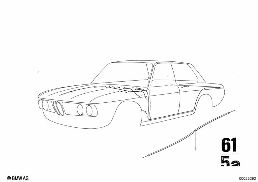CABLE HARNESS diagram for BMW 2500-3.3Li 3.3L