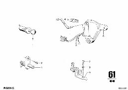 VARIOUS SWITCHES diagram for BMW 2500-3.3Li 3.3L
