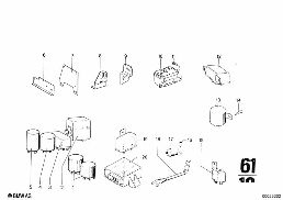 RELAY diagram for BMW 2500-3.3Li 3.3L