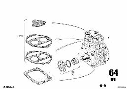 AIR CONDITIONING diagram for BMW 2500-3.3Li 2500
