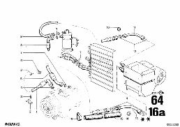 AIR CONDITIONING diagram for BMW 2500-3.3Li 3.3L