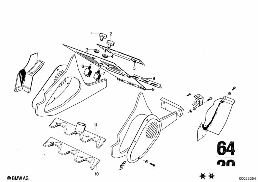 AIR CONDITIONING diagram for BMW 2500-3.3Li 3.3L