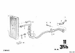 RADIATOR diagram for BMW 2500-3.3Li 3.3Li