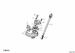 LUBRICATION SYST.,OIL PUMP, SINGLE PARTS diagram for BMW Isetta 300