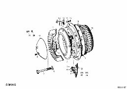 ALTERNATOR diagram for BMW Isetta 300